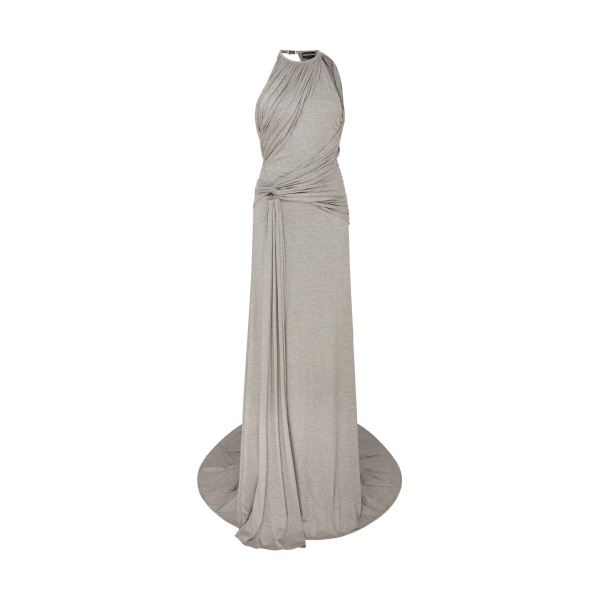 David Koma Gathered Jersey Gown