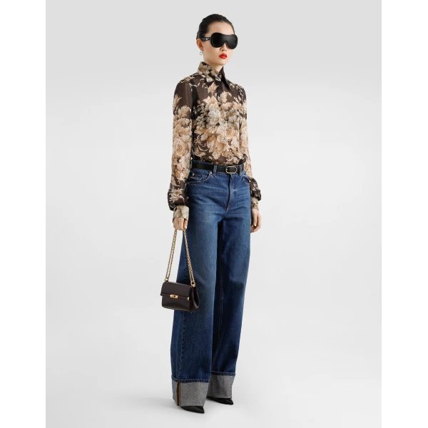 Dolce & Gabbana 5-pocket denim trousers, view 2