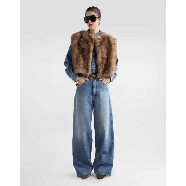 Dolce & Gabbana 5-pocket denim trousers, view 2
