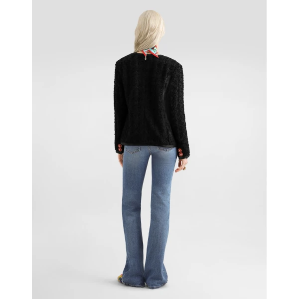 Dolce & Gabbana 5-pocket denim trousers, view 3