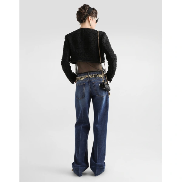 Dolce & Gabbana 5-pocket denim trousers, view 3