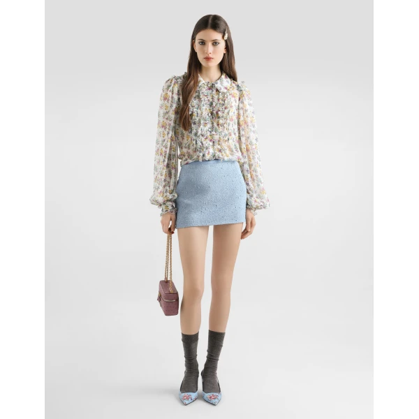 Dolce & Gabbana Basketweave skirt, view 2