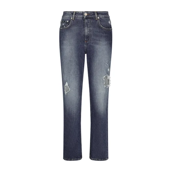 Dolce & Gabbana Boyfriend jeans with rips