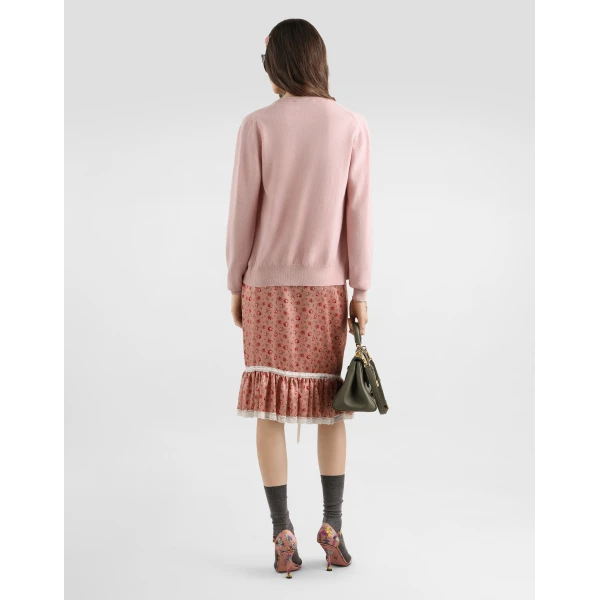 Dolce & Gabbana Cashmere cardigan with jewel buttons, view 3