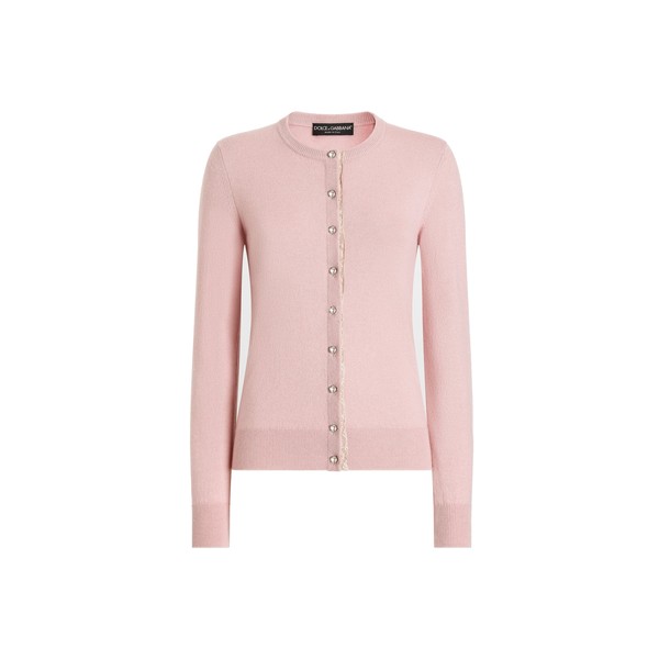 Dolce & Gabbana Cashmere cardigan with jewel buttons