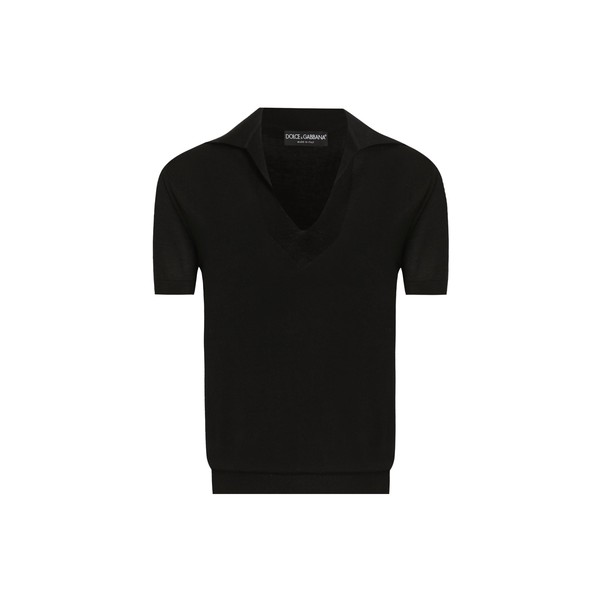Dolce & Gabbana Cashmere polo pullover Knit