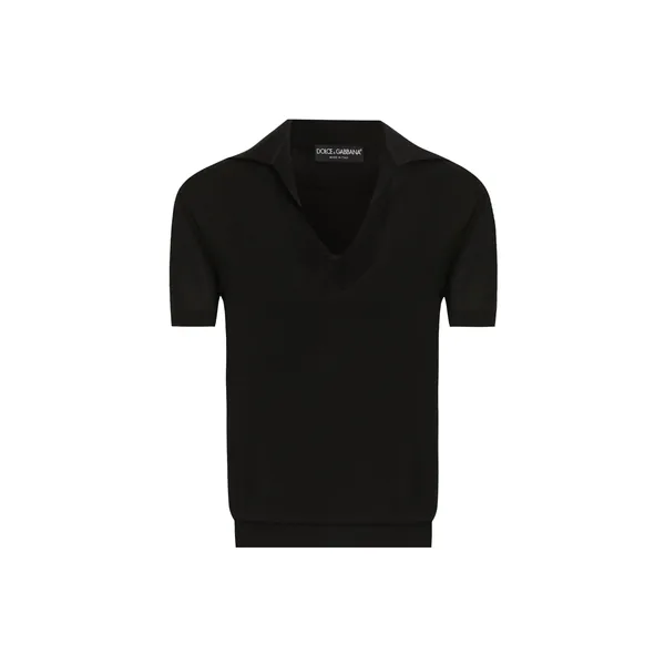 Dolce & Gabbana Cashmere polo pullover Knit