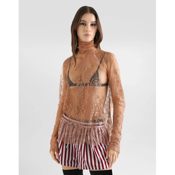 Dolce & Gabbana Chantilly lace blouse, view 4