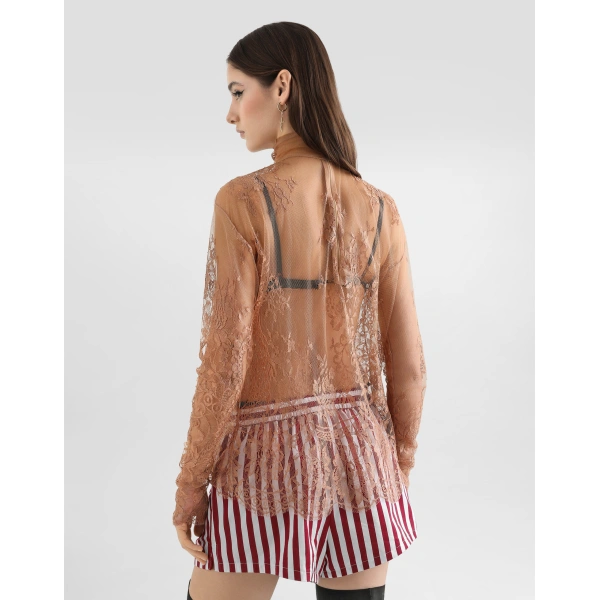 Dolce & Gabbana Chantilly lace blouse, view 6