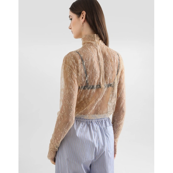 Dolce & Gabbana Chantilly lace blouse, view 6