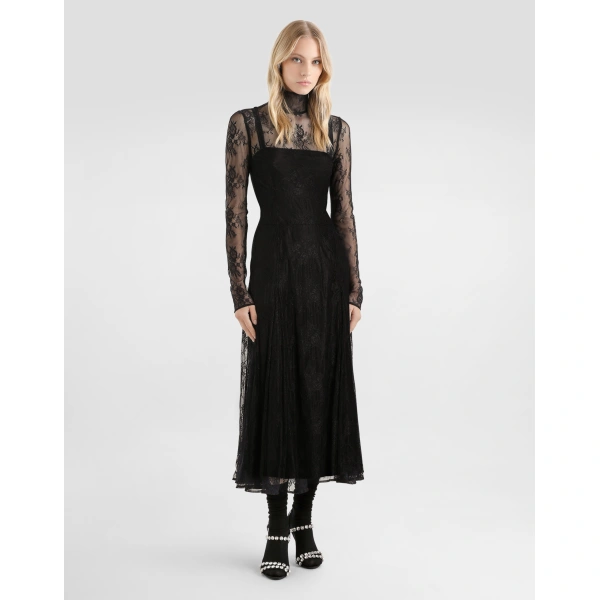 Dolce & Gabbana Chantilly lace dress, view 2