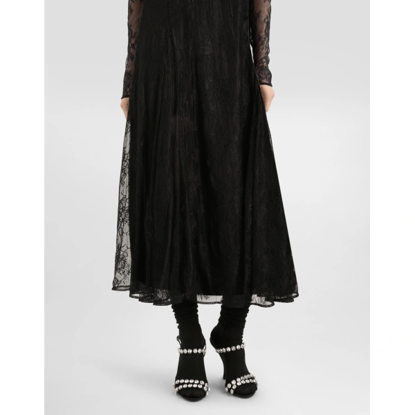 Dolce & Gabbana Chantilly lace dress, view 4