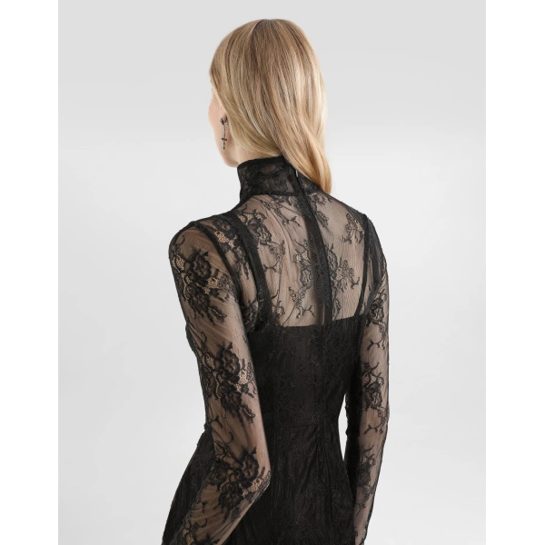 Dolce & Gabbana Chantilly lace dress, view 5
