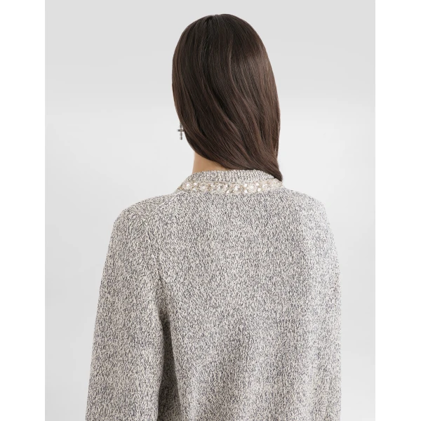 Dolce & Gabbana Cotton and silk cardigan, view 5