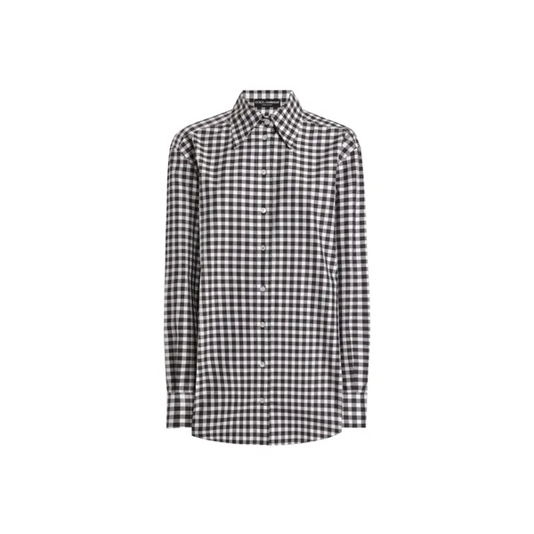 Cotton check shirt