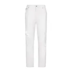 Dolce & Gabbana Cotton denim jeans with rips