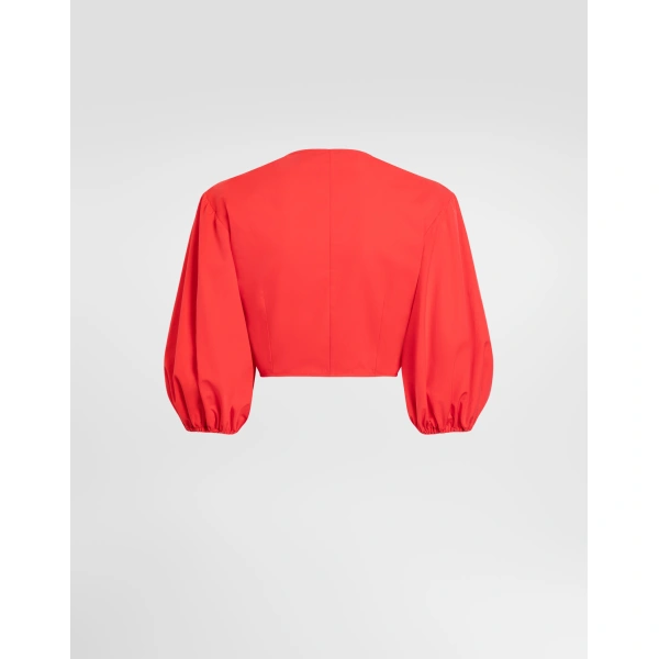 Dolce & Gabbana Cotton poplin top, view 2