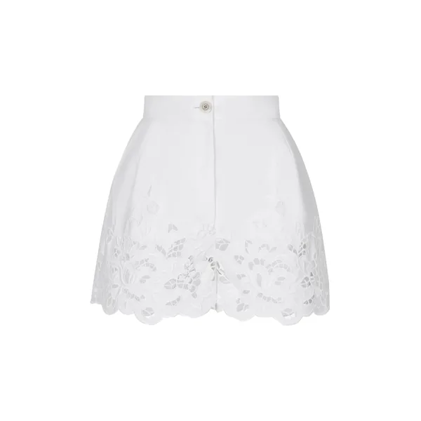 Dolce & Gabbana Cotton shorts with cut-out detailing