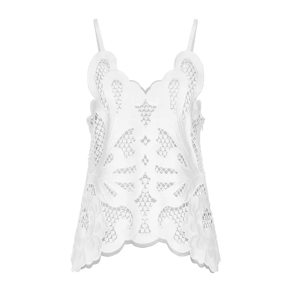 Dolce & Gabbana Cotton top with cut-out detailing