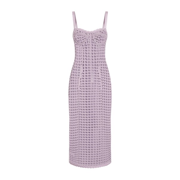 Dolce & Gabbana Crochet bustier dress