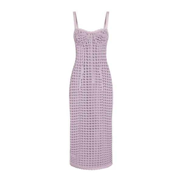 Dolce & Gabbana Crochet bustier dress