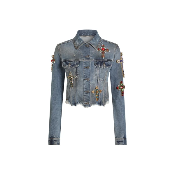 Dolce & Gabbana Denim jacket with embroidery