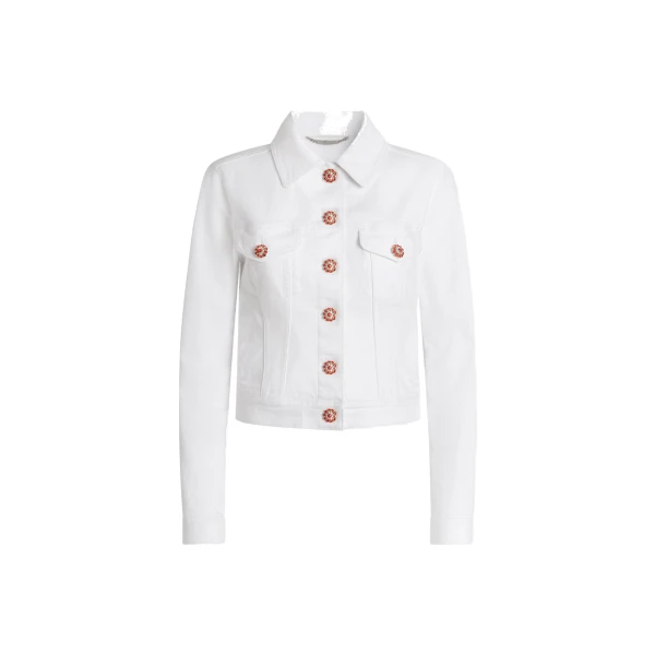 Dolce & Gabbana Denim jacket with jewel buttons