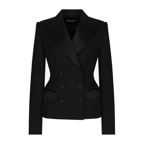 Dolce & Gabbana Double-breasted Dolce tuxedo jacket in double stretch wool