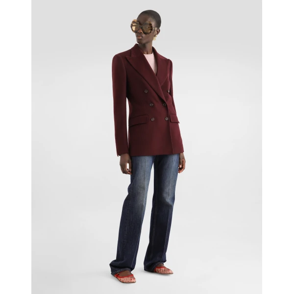 Dolce & Gabbana Double-breasted cashmere jacket, view 2