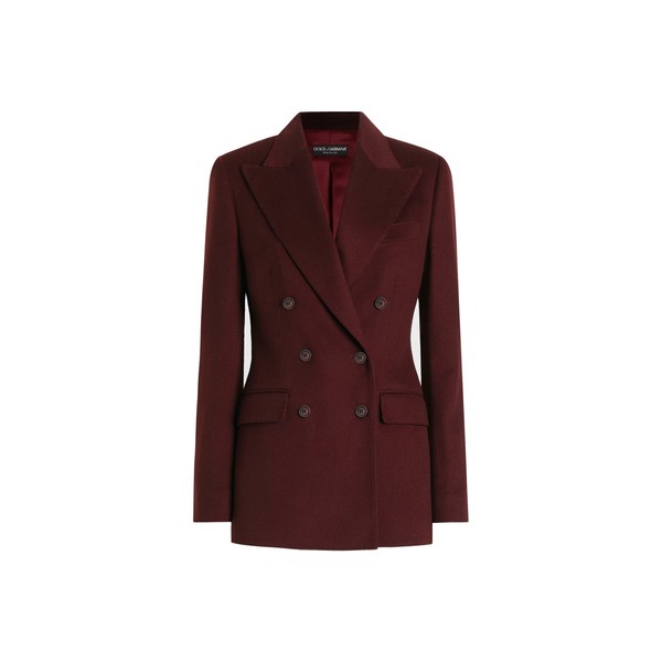 Dolce & Gabbana Double-breasted cashmere jacket