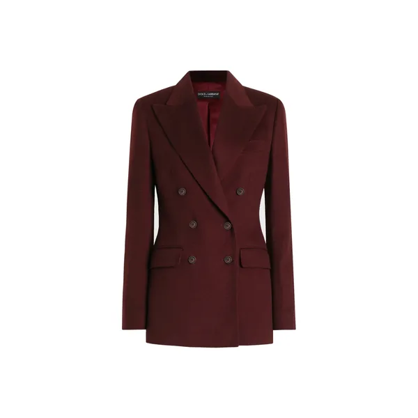 Dolce & Gabbana Double-breasted cashmere jacket