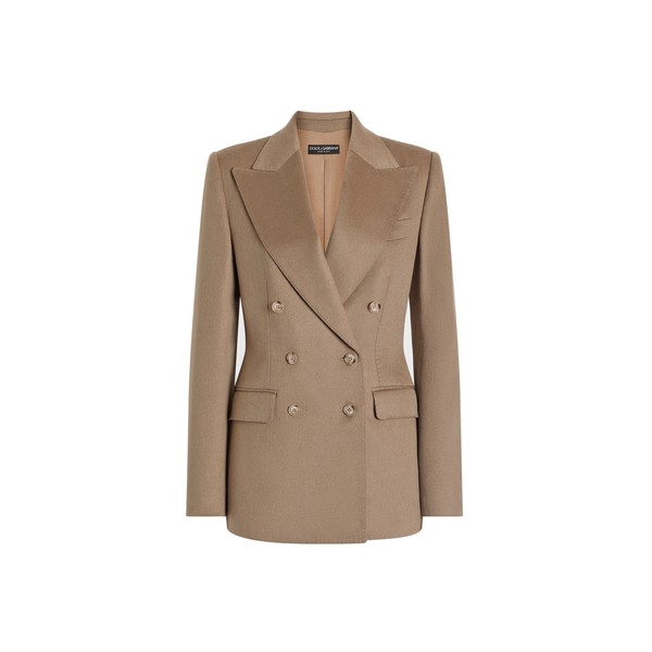 Dolce & Gabbana Double-breasted jacket in cashmere drap