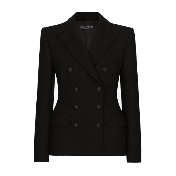 Dolce & Gabbana Double-breasted wool Dolce jacket with padded sides