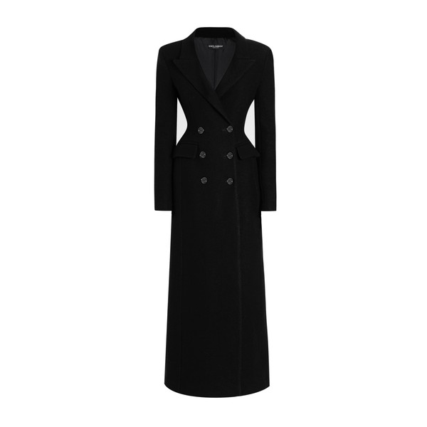 Dolce & Gabbana Double-breastedwool coat