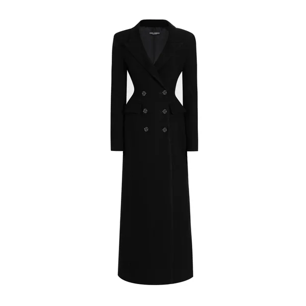 Dolce & Gabbana Double-breastedwool coat