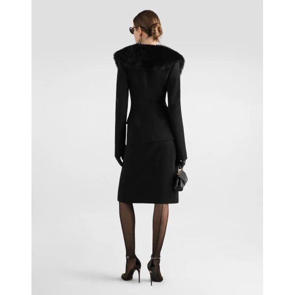 Dolce & Gabbana Double wool skirt, view 3