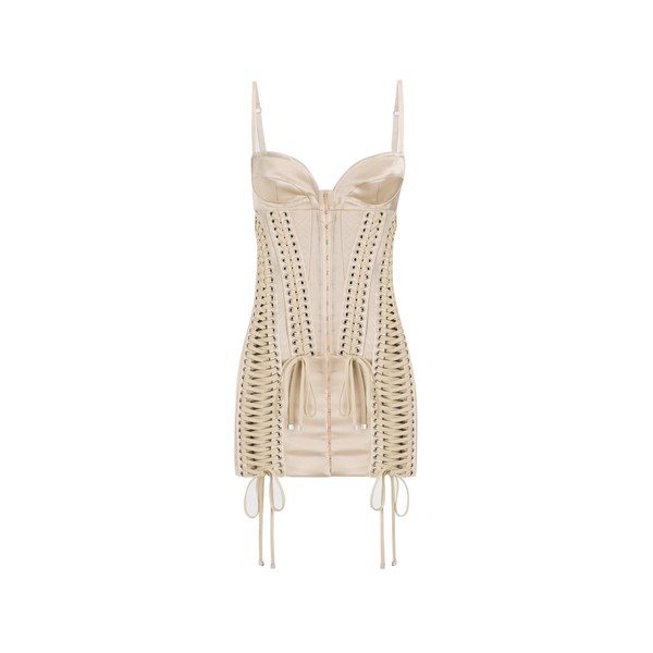 Dolce & Gabbana Duchesse dress with balconette