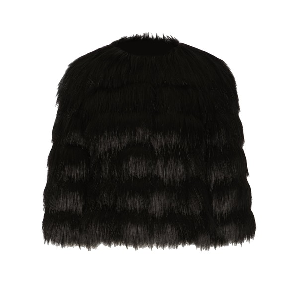 Dolce & Gabbana Faux fur jacket