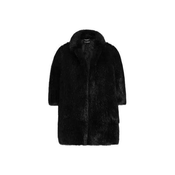 Faux fur jacket