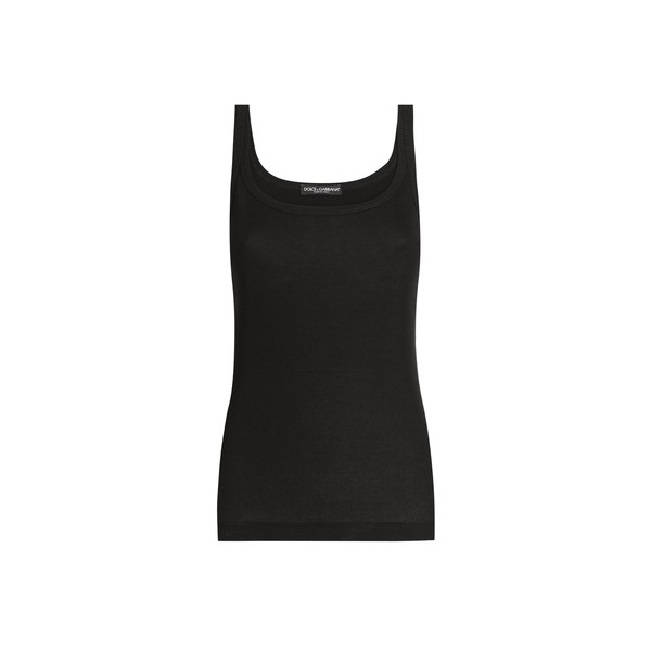 Dolce & Gabbana Fine-rib tank top