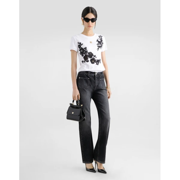 Dolce & Gabbana Flared denim jeans, view 2
