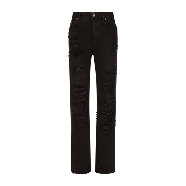 Dolce & Gabbana Flared jeans with ripped details