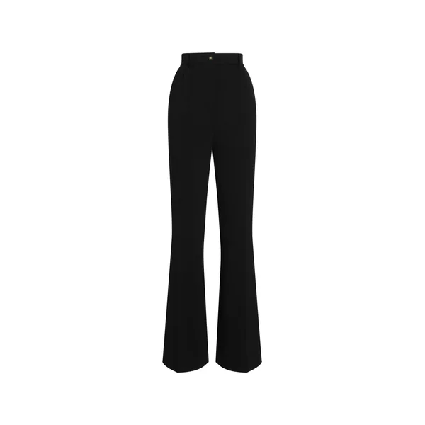 Dolce & Gabbana Flared jersey Milano rib pants