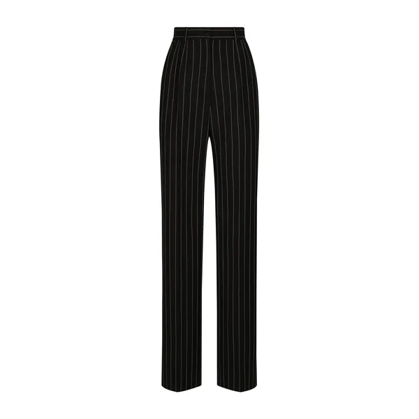 Dolce & Gabbana Flared pinstripe wool pants