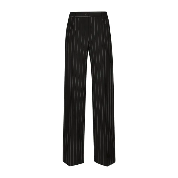 Dolce & Gabbana Flared pinstripe woolen pants