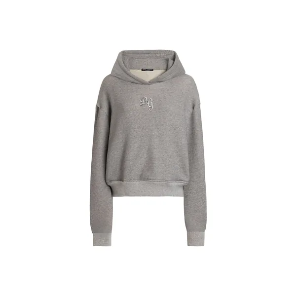 Dolce & Gabbana Fleece hoodie with embroidery