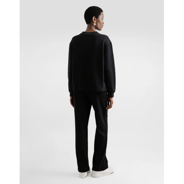 Dolce & Gabbana Fleece jogging pants with patch, view 3