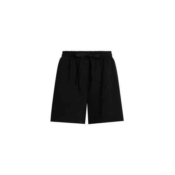 Dolce & Gabbana Fleece shorts with DG embroidery