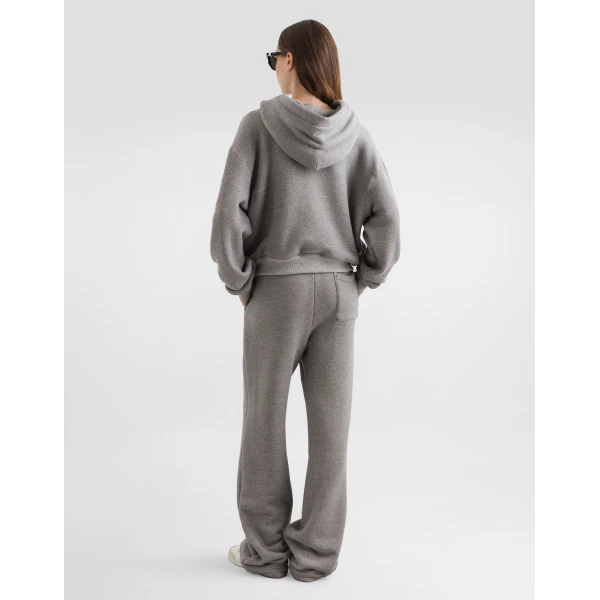 Dolce & Gabbana Fleece trousers with patch embroidery, view 3