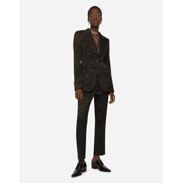 Dolce & Gabbana Floral jacquard Turlington blazer, view 5